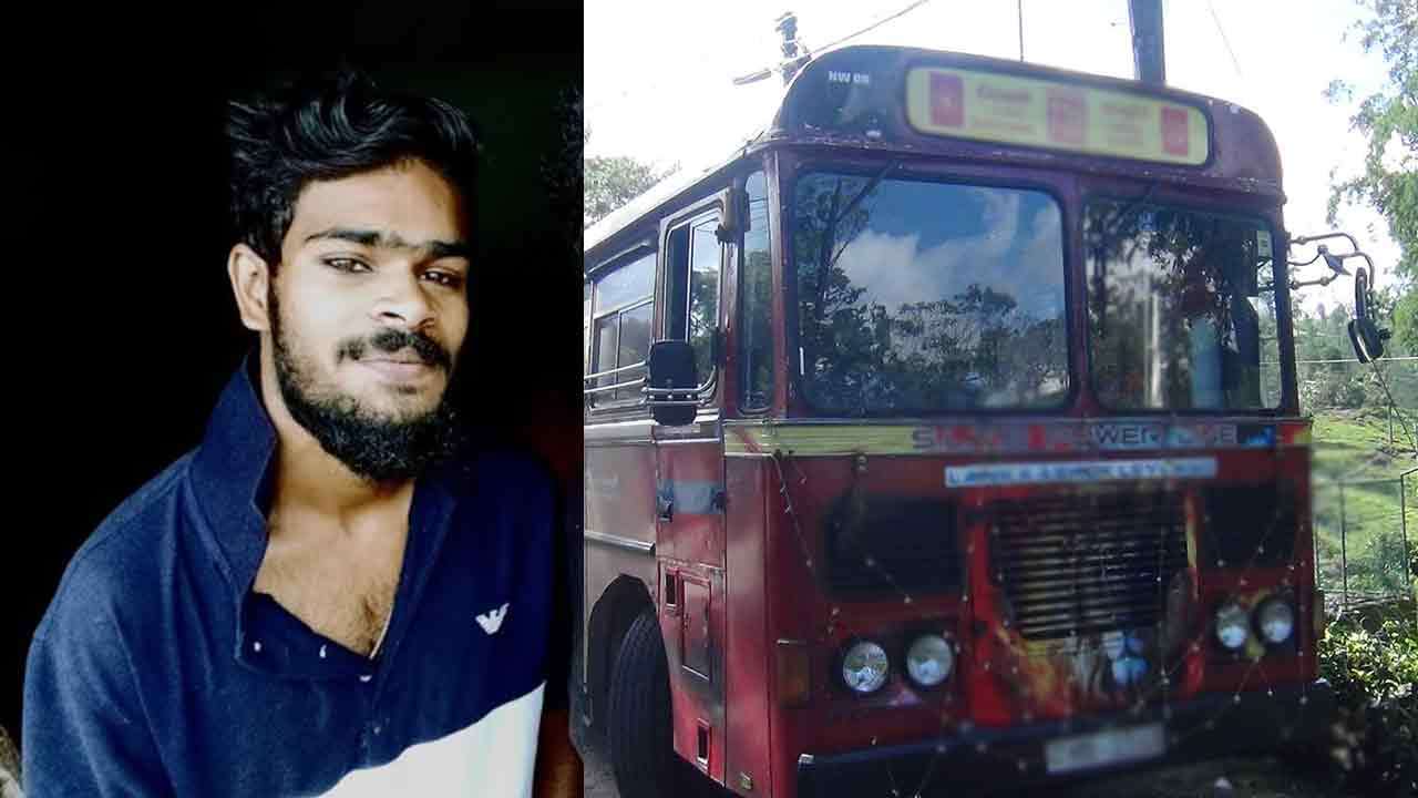 நிறுத்தி வைக்கப்பட்டிருந்த பஸ் மீது லொறி மோதி விபத்து: ஒருவர் பலி