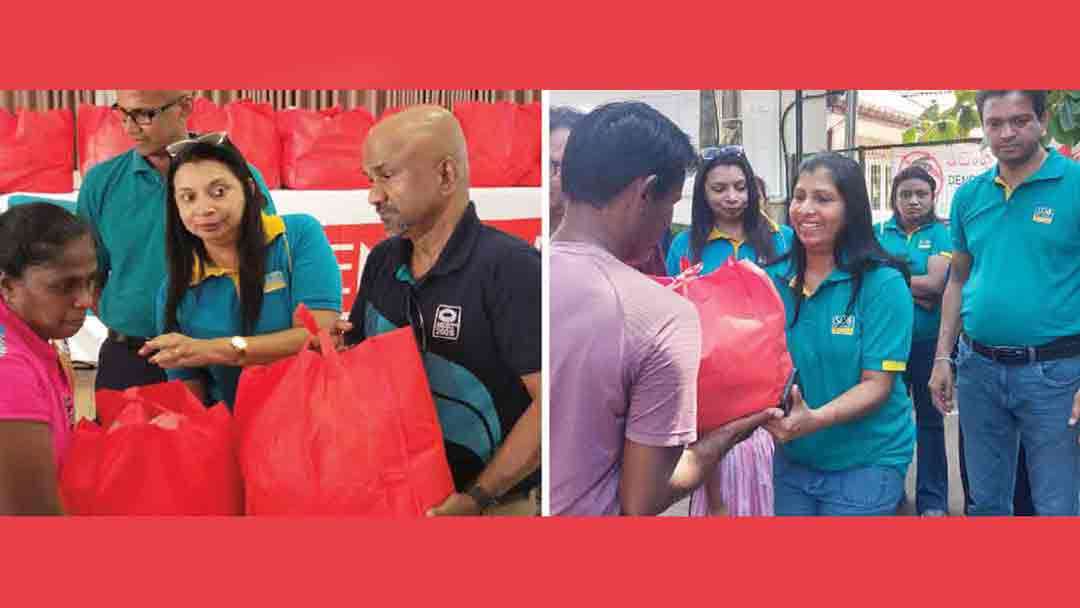 வெள்ளப் பாதிப்புக்கு உள்ளான பகுதிகளில் உள்ள 1000 குடும்பங்களுக்கு உதவிய ஸ்ரீலங்கா இன்ஷூரன்ஸ்