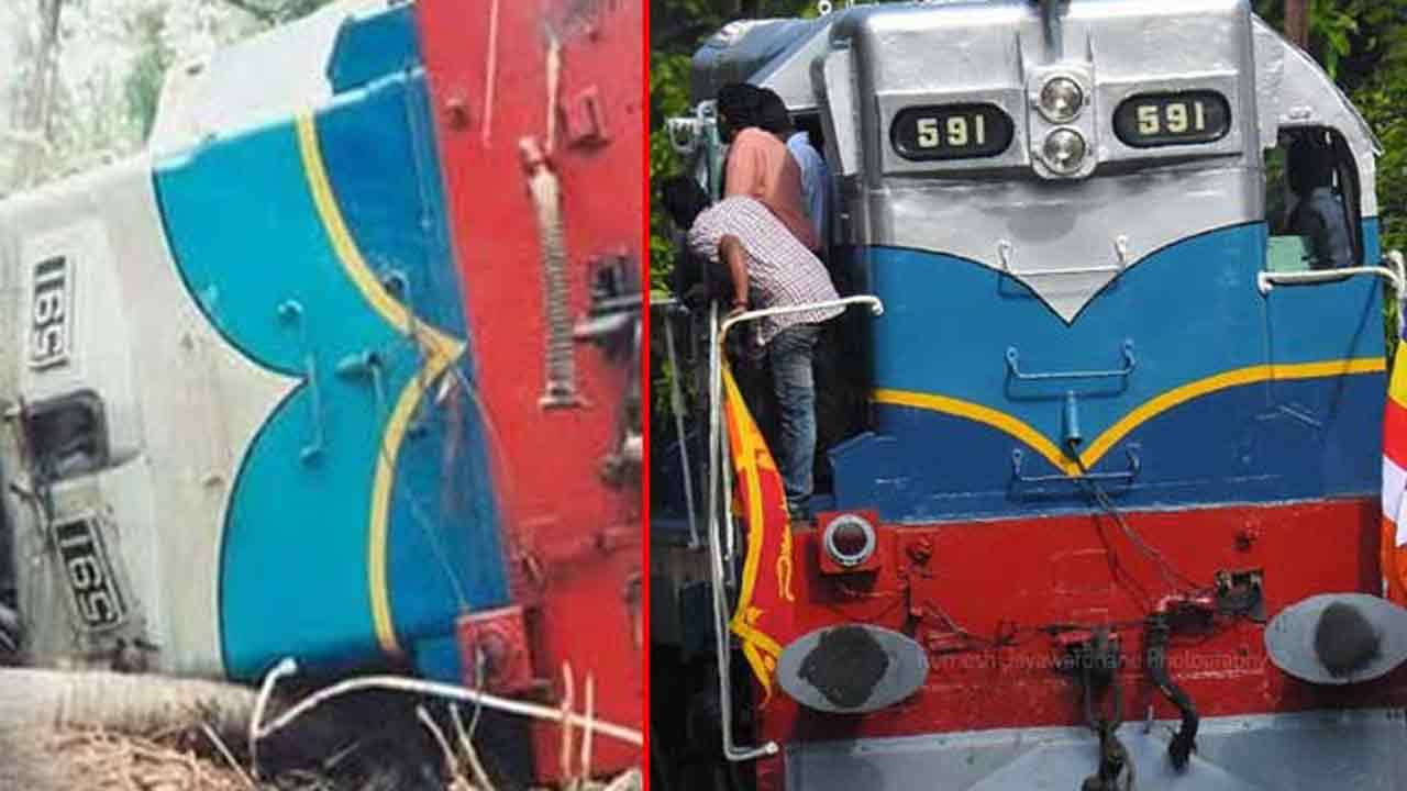 பெரேலிய சுனாமி விபத்தில் சிக்கிய ரயில் என்ஜின் இம்முறை இயக்கப்படவில்லை