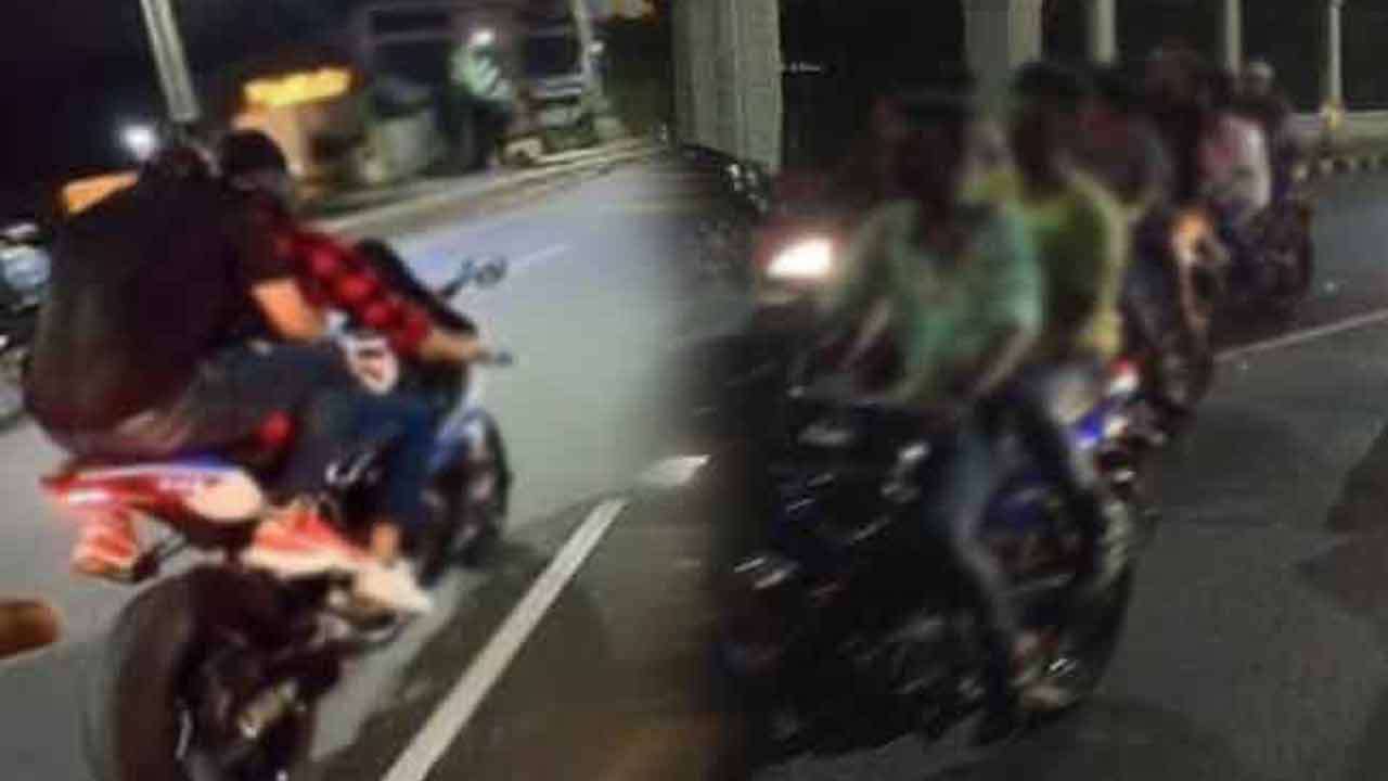 பண பந்தயத்தில் மோட்டார் சைக்கிள் ஓட்டப் போட்டி- 7 இளைஞர்கள் கைது