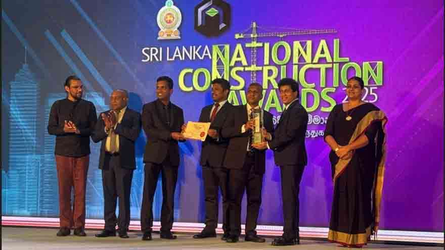 Prime Lands Residencies இன் The Grand, Ward Place இற்கு தேசிய கட்டுமான சிறப்பு கௌரவிப்பு