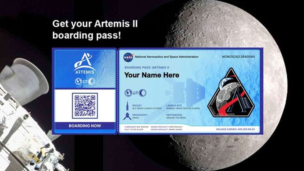 நிலவுக்கு உங்கள் பெயரையும் அனுப்ப அரிய வாய்ப்பு