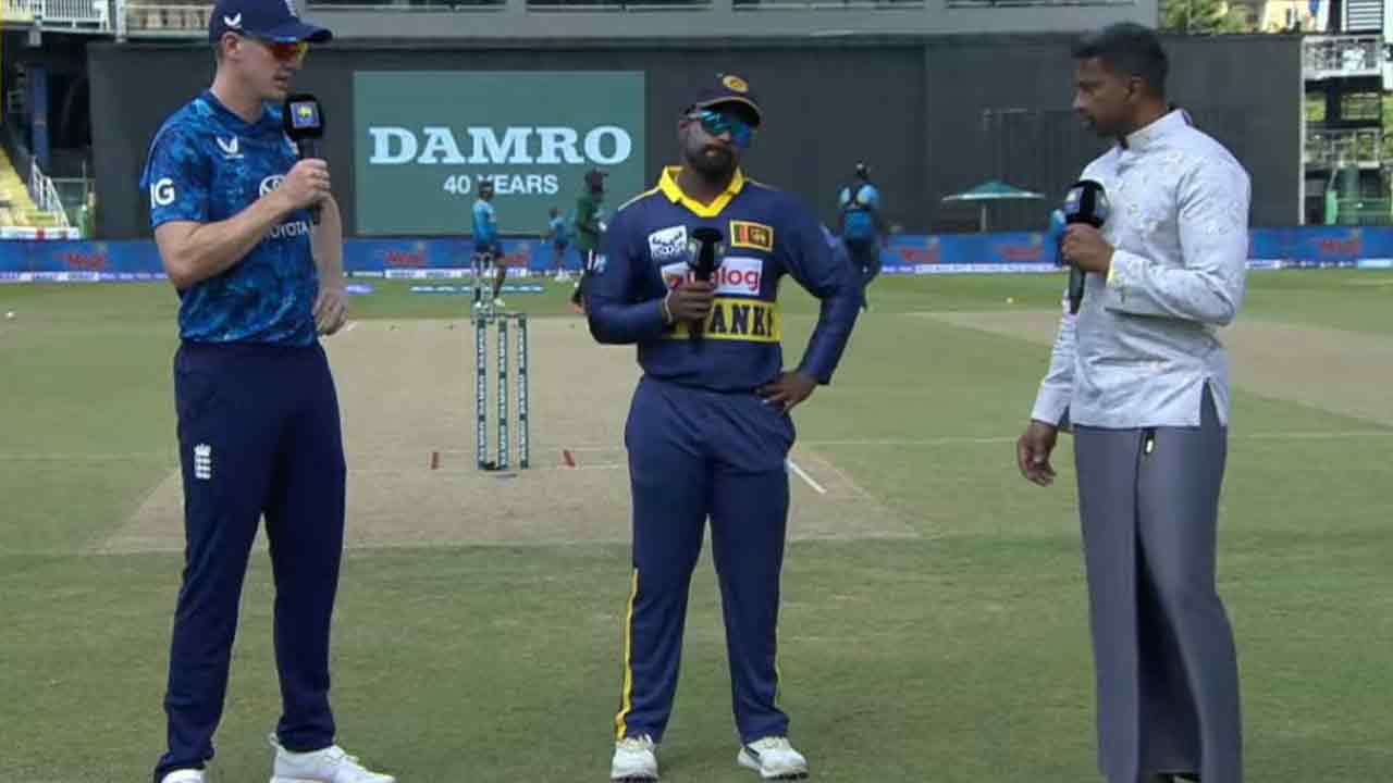 இலங்கை அணி நாணய சுழற்சியில் வெற்றி