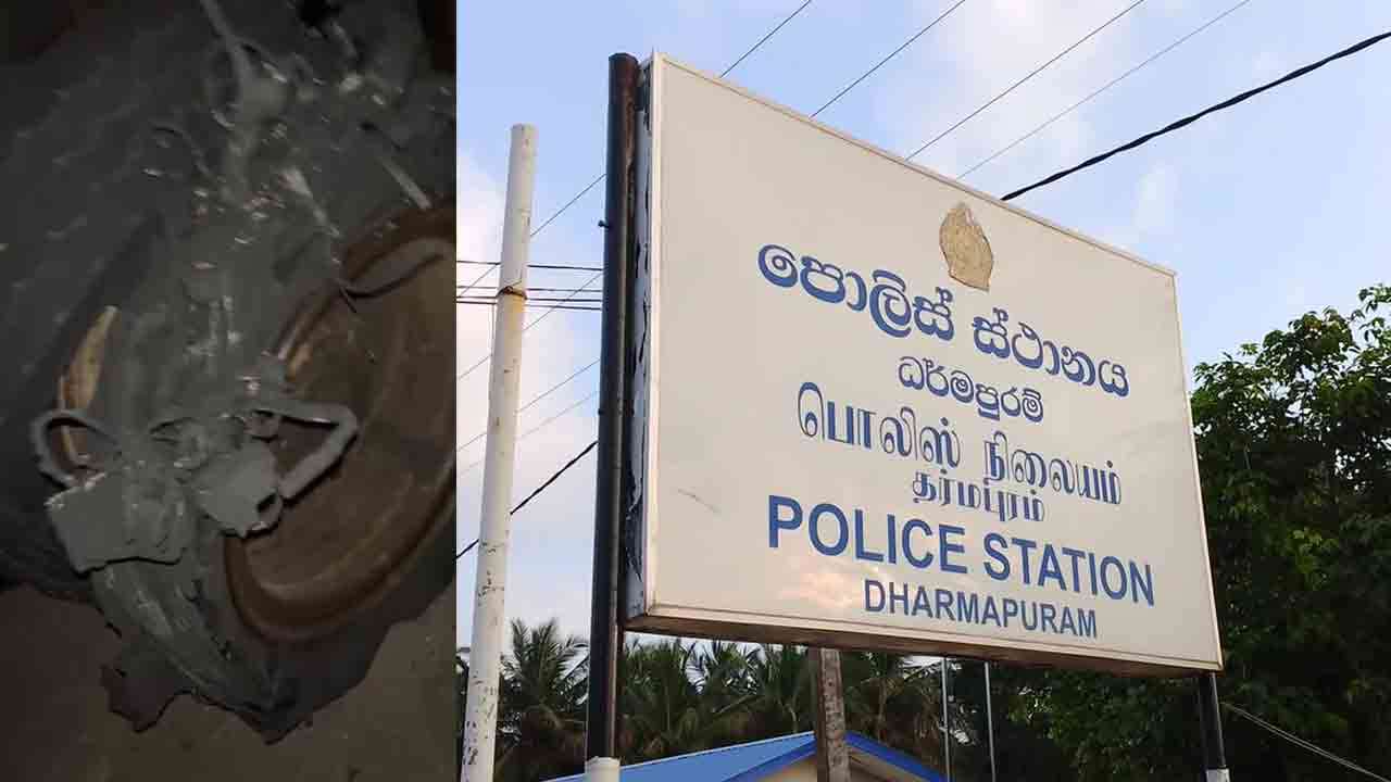 கிளிநொச்சியில் லொறி மீது துப்பாக்கிச் சூடு