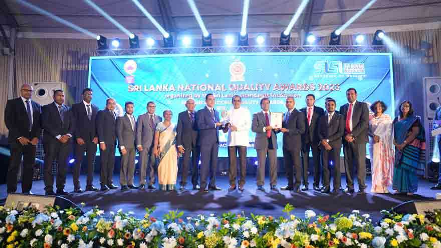 இலங்கை தேசிய தர விருதுகள் 2023 நிகழ்வில் சிலோன் கோல்ட் ஸ்ரோர்ஸ் பிஎல்சி உச்ச கௌரவத்தை வென்றுள்ளது