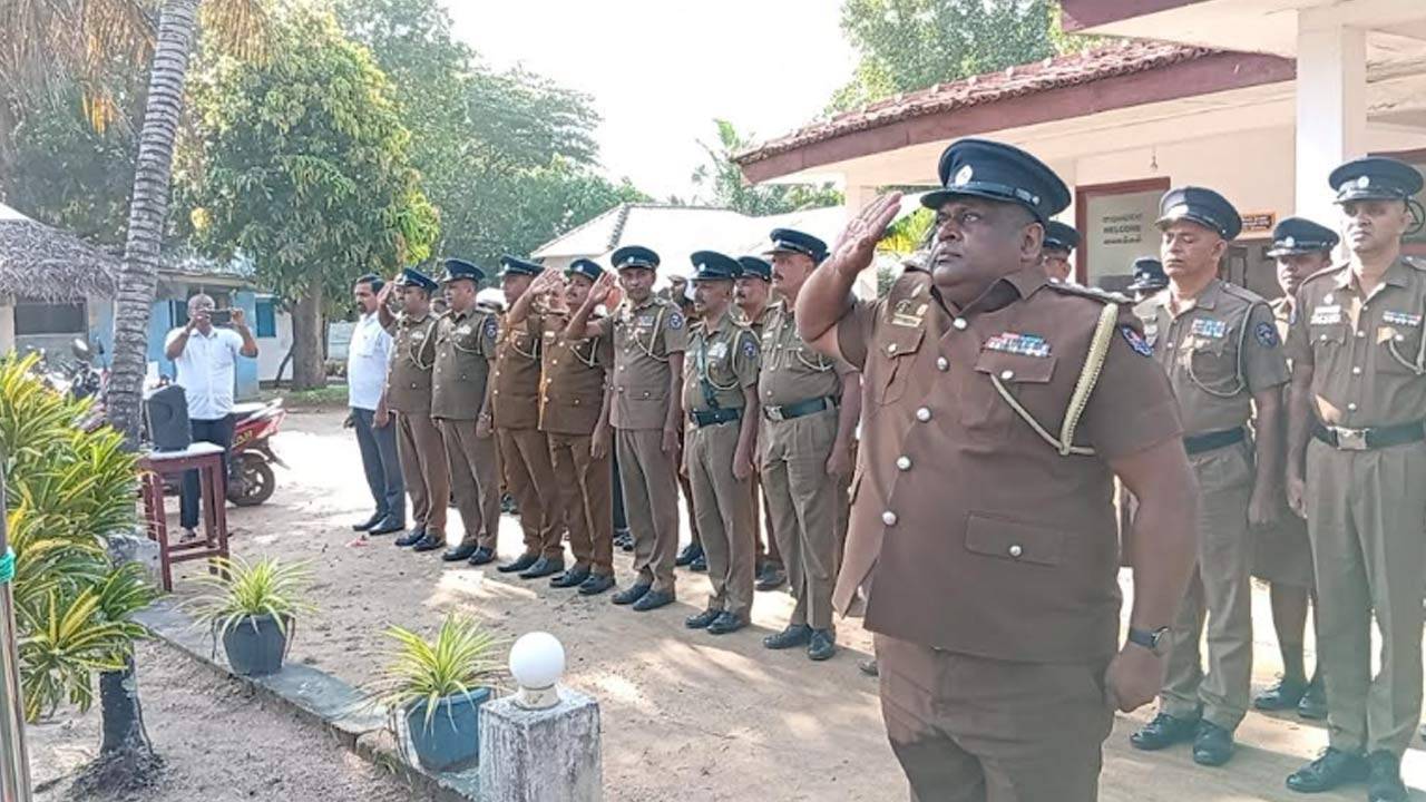 கல்முனை தலைமையக பொலிஸ் நிலைய தேசிய சுதந்திர தினம்!
