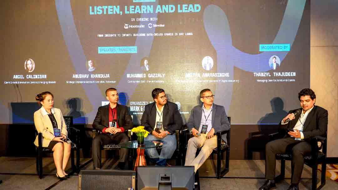 Mark and Comm இனால் ஏற்பாடு செய்யப்பட்ட முதலாவது வர்த்தக சமூக மதிநுட்ப மாநாட்டில் இலங்கையின் சந்தைப்படுத்தல் துறை முன்னோ