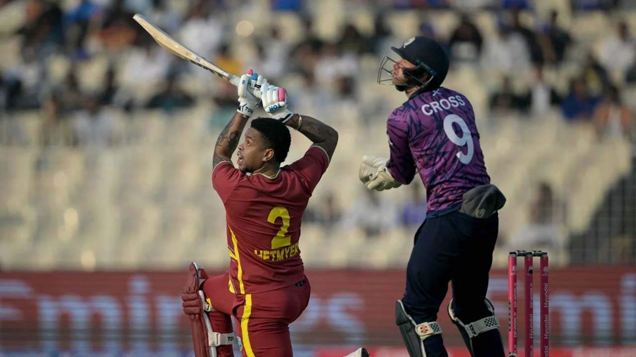 மேற்கிந்திய தீவுகள் அதிரடி! ஸ்கொட்லாந்துக்கு 183 ஓட்டங்கள் இலக்கு