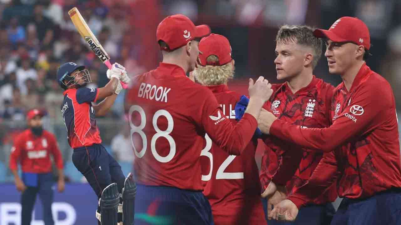 இங்கிலாந்திடம் போராடி தோற்றது நேபாளம்! 