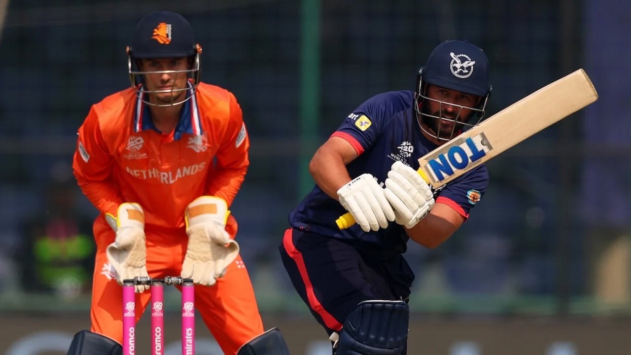 நெதர்லாந்து அணிக்கு 157 ஓட்டங்கள் வெற்றி இலக்கு 