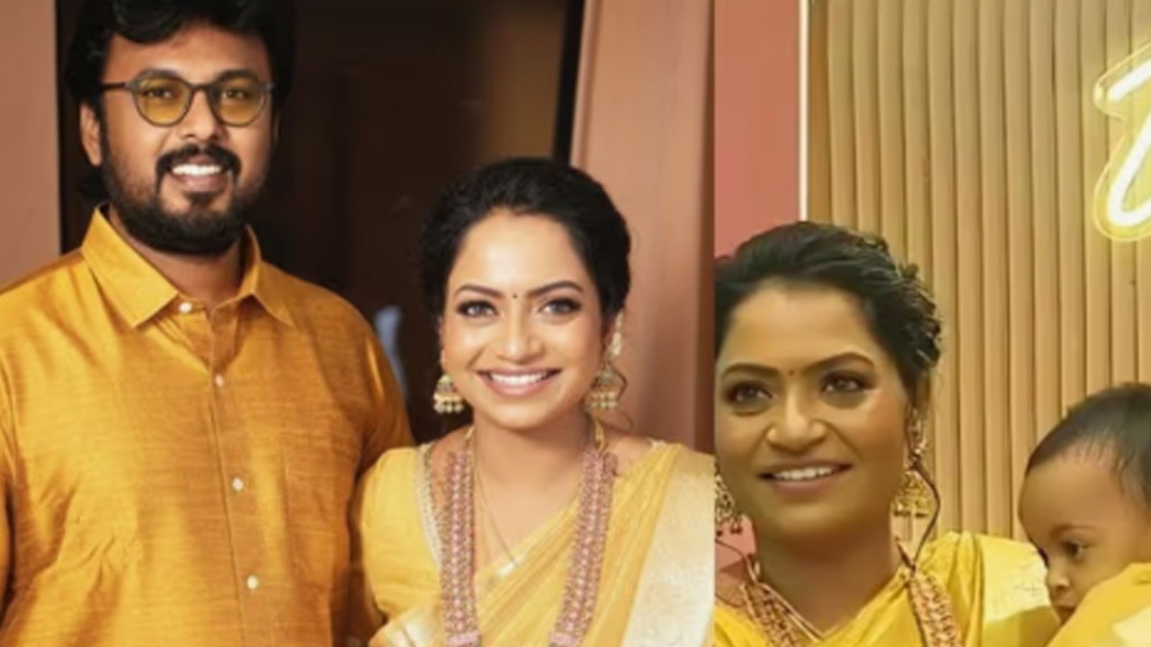 பிரபல சீரியல் நடிகை ஆதவனுடன் 2 ஆவது திருமணமா? 