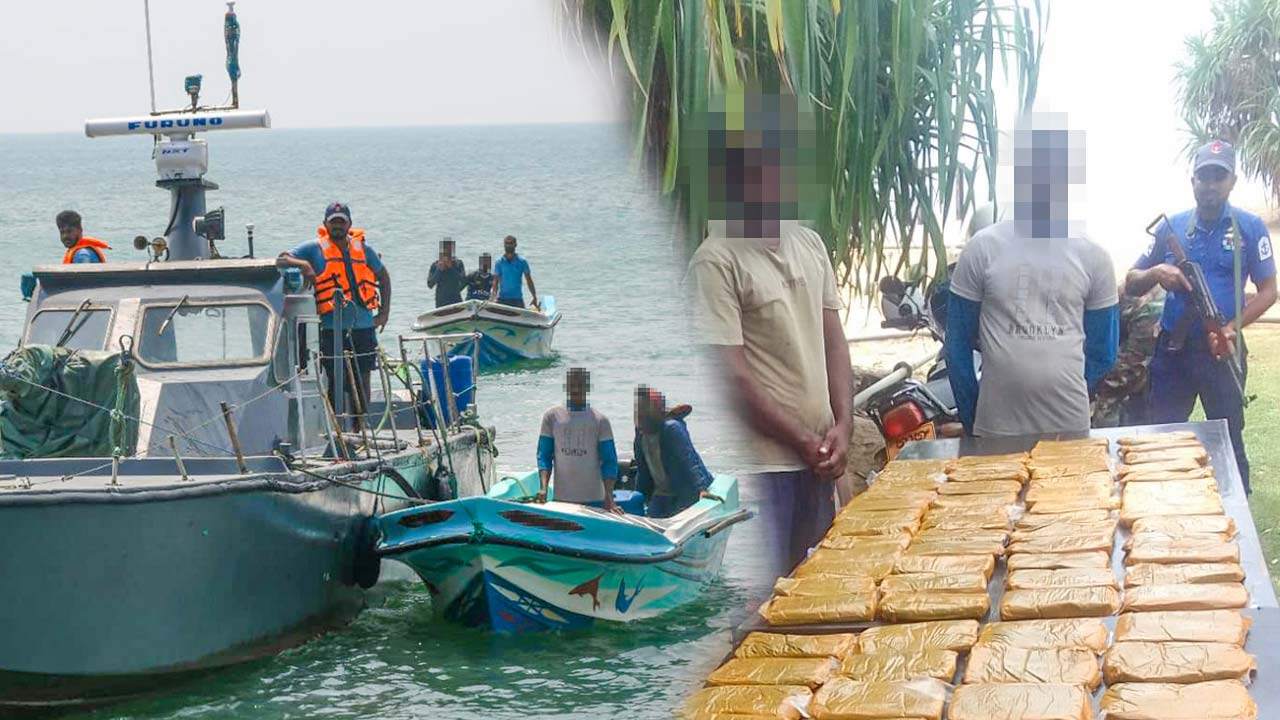 மன்னாரில் மீட்கப்பட்ட படகில் ஹஷிஷ் போதைப்பொருள்