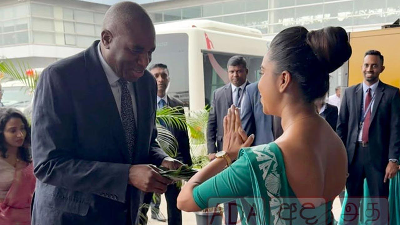 பிரித்தானிய துணைப் பிரதமர் இலங்கையில்...