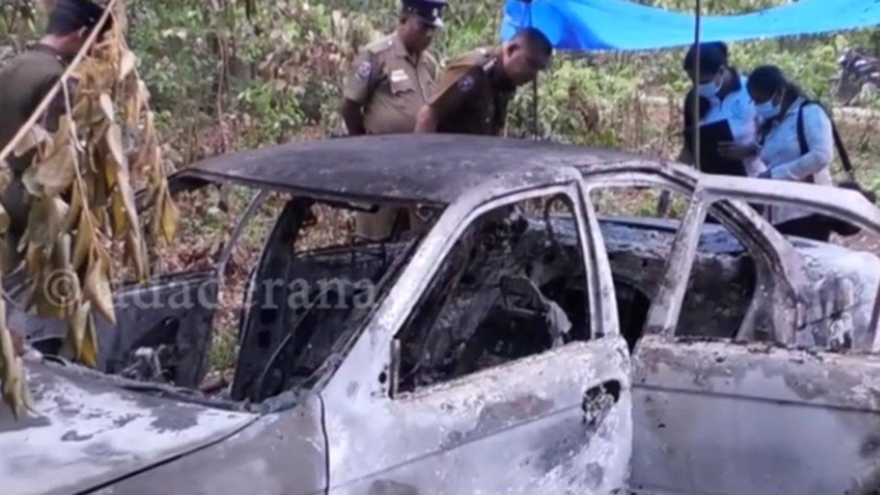 தீ வைத்து எரிக்கப்பட்ட கார்:  களமிறங்கிய அரச இரசாயன பகுப்பாய்வாளர்