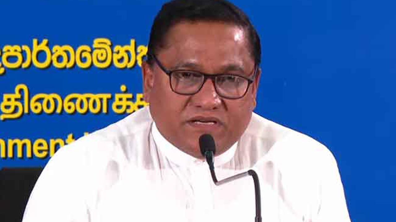 அமைச்சரவை தீர்மானங்களை அறிவிக்கும் ஊடக சந்திப்பு - நேரடி ஔிபரப்பு