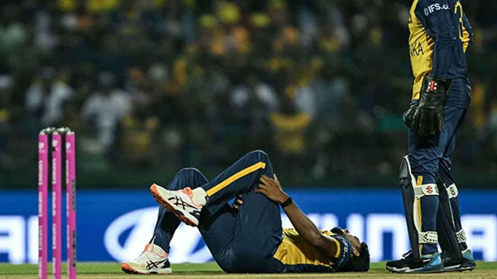 உலக கிண்ண கிரிக்கெட் தொடரில் இருந்து விலகிய மதீஷ பத்திரண 