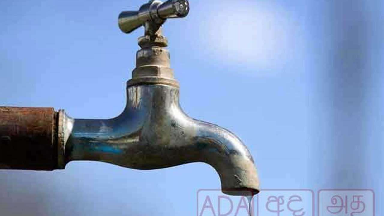 பல இடங்களுக்கு திடீர் நீர்விநியோகத் தடை 