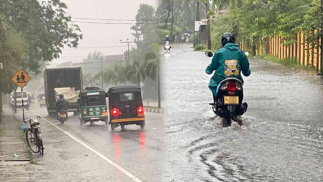 மட்டக்களப்பு நகரில் 128.9 மில்லி மீற்றர் மழை வீழ்ச்சி