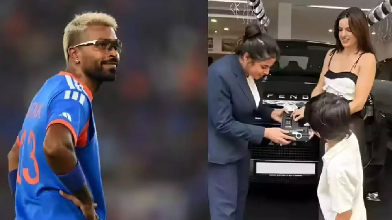 முன்னாள் மனைவிக்கு காரை பரிசளித்த ஹர்திக் பாண்டியா!