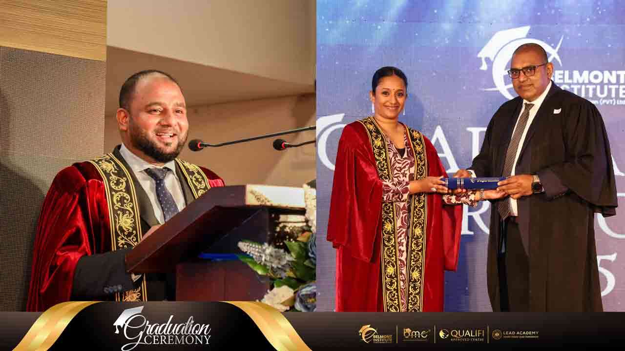  பட்டமளிப்பு விழாவை கொண்டாடும் Belmont Institute of Higher Education நிறுவனம்: கல்வியின் விசேடத்துவத்திற்கு அங்கீகாரம்