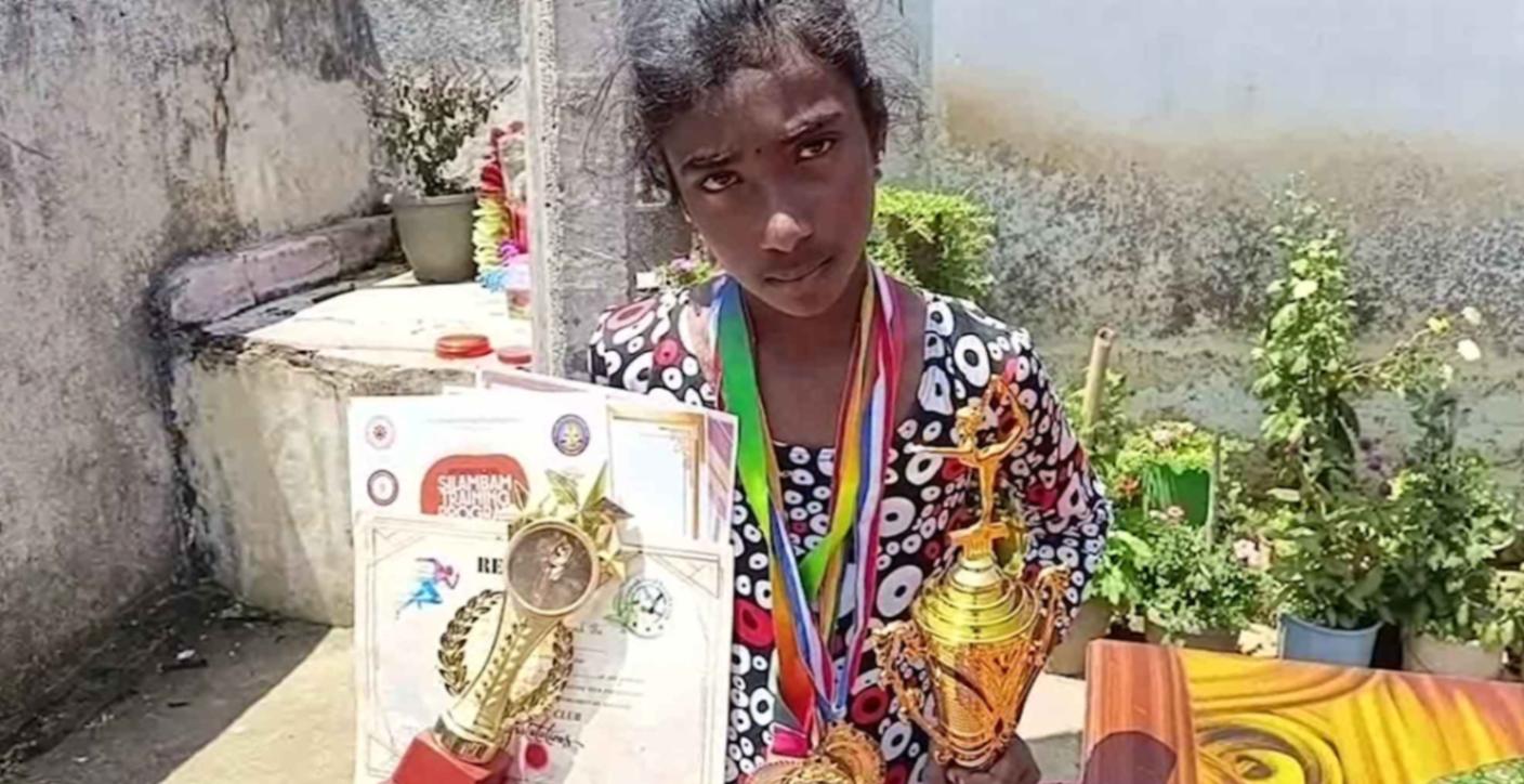 வறுமையைக் கடந்து யோகாவில் மிளிரும் 11 வயது சிறுமி!