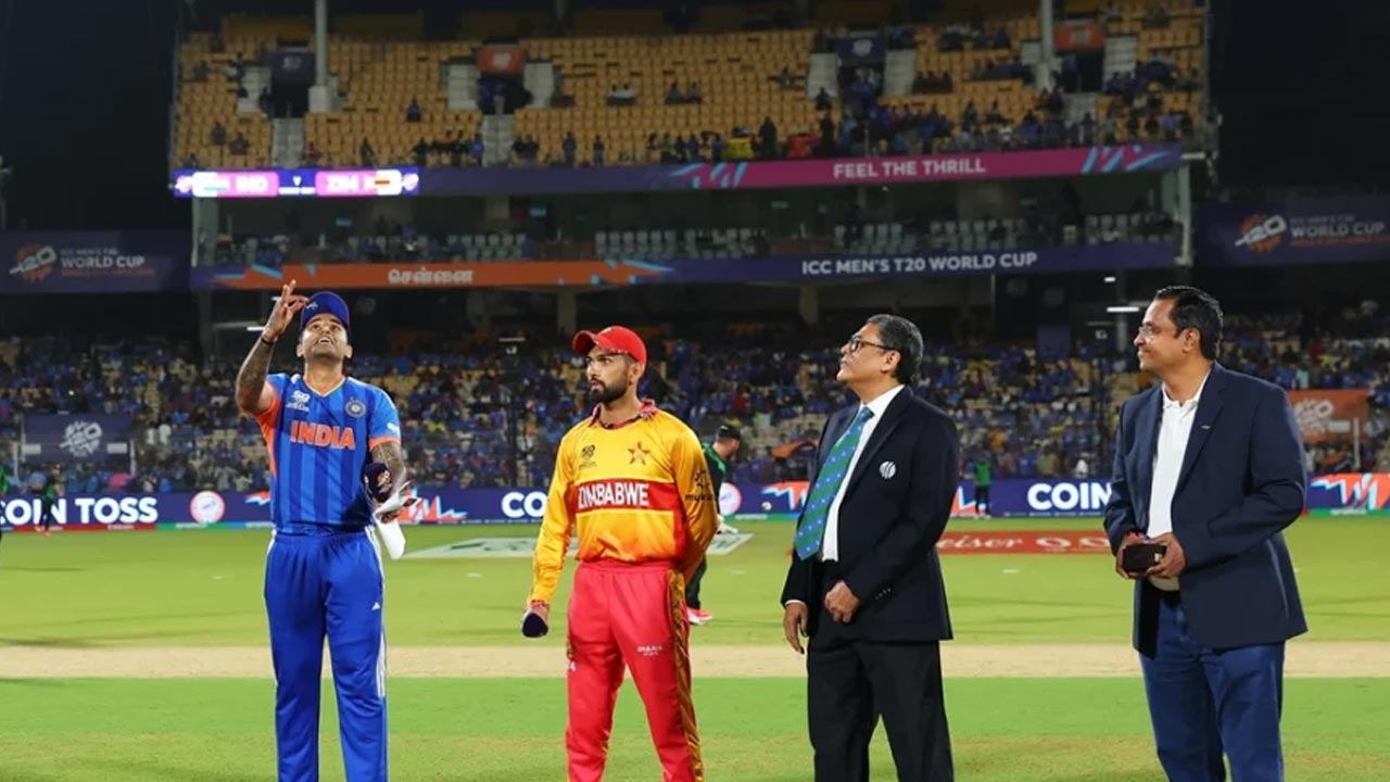 சிம்பாப்வே நாணய சுழற்சியில் வெற்றி 