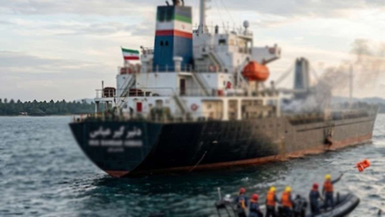 காலி  துறைமுகத்திற்கு அருகில் ஈரானிய கப்பல் விபத்து