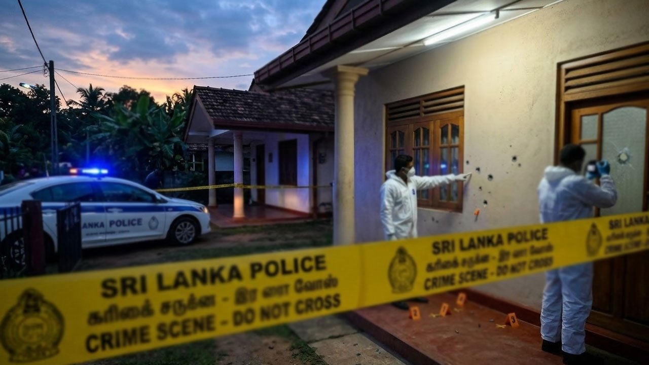 பட்டுவத்தே சாமரவின் மனைவியின் வீடு மீது துப்பாக்கிச் சூடு