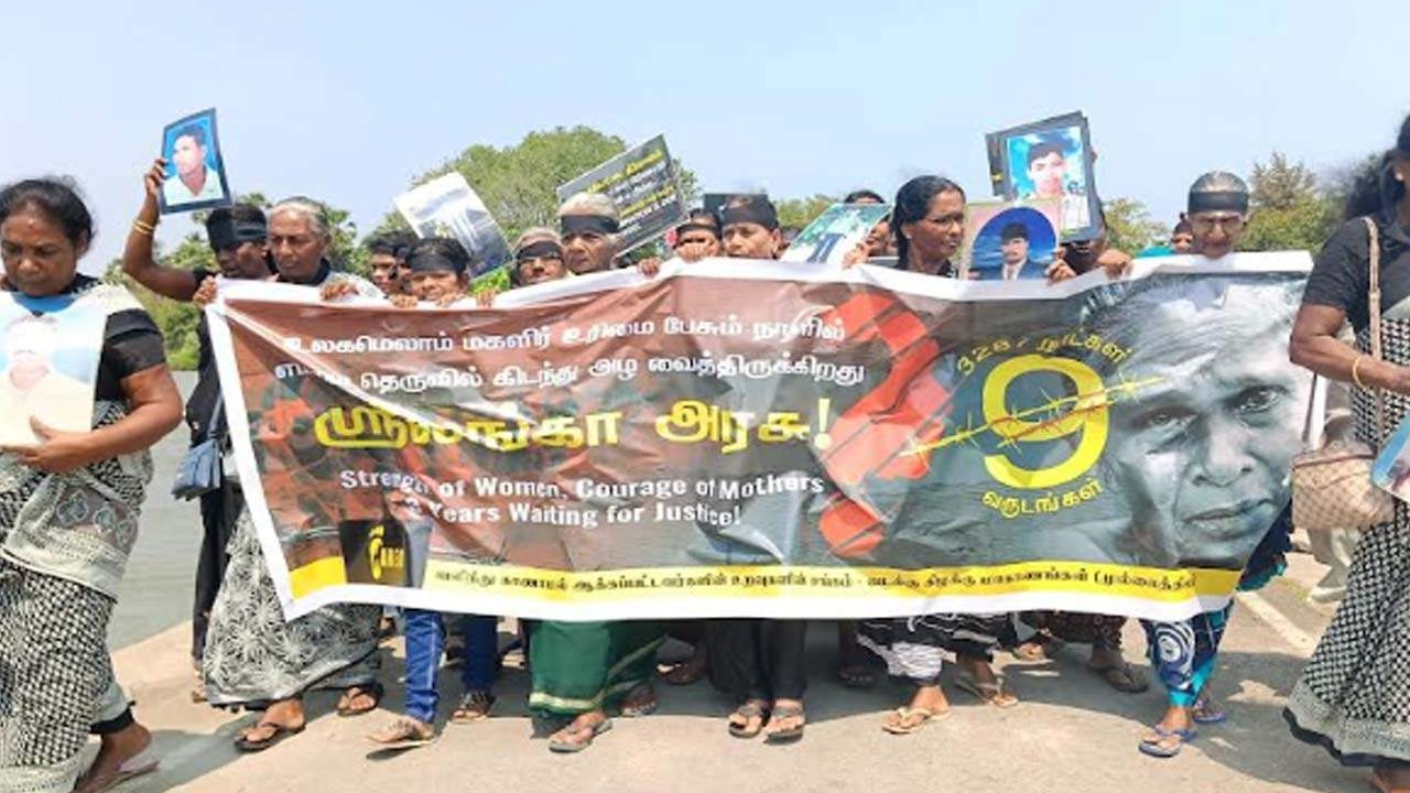 சர்வதேச நீதி கோரி முல்லைத்தீவில் மாபெரும் போராட்டம்!