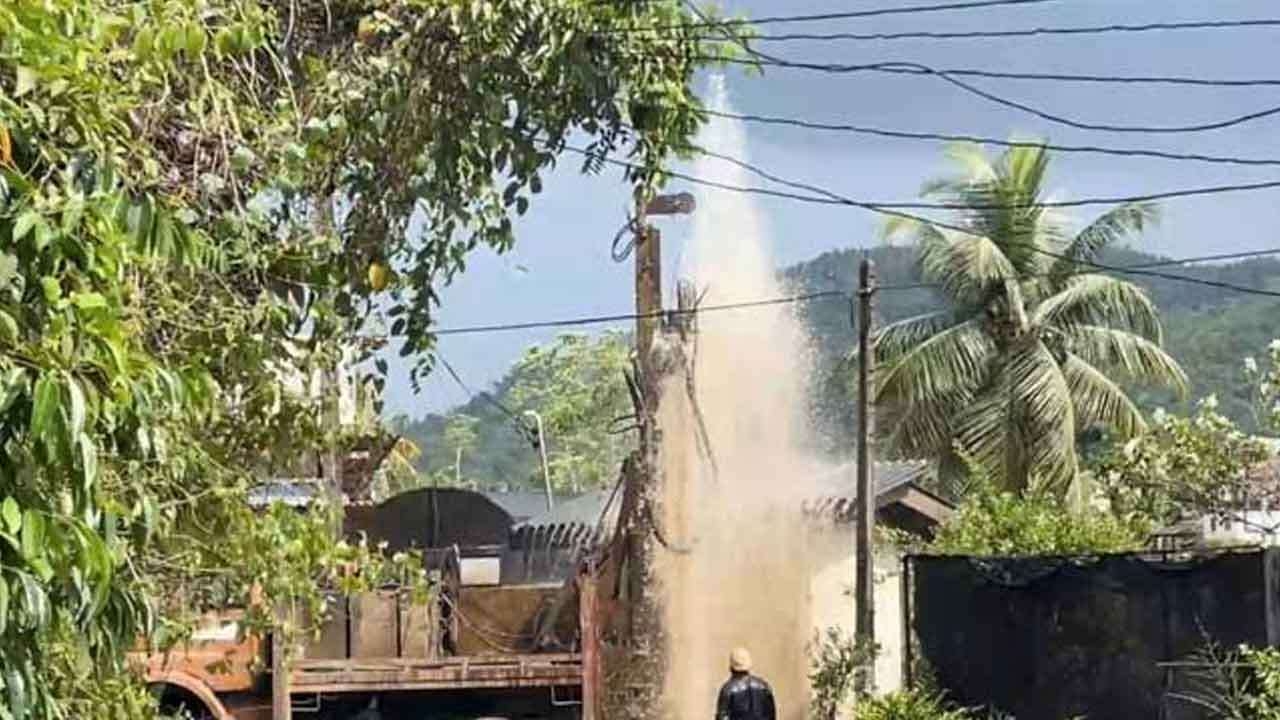 இலங்கையின் மிகப்பெரிய நிலத்தடி நீர் ஆதாரம் கண்டுபிடிப்பு