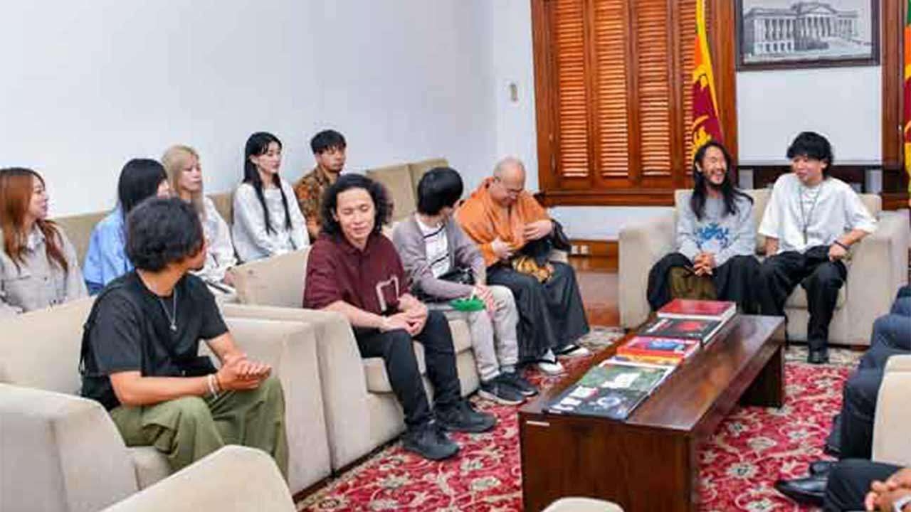 ஜப்பானிய பிரதிநிதிகள் குழு ஜனாதிபதி அலுவலகத்திற்கு விஜயம்