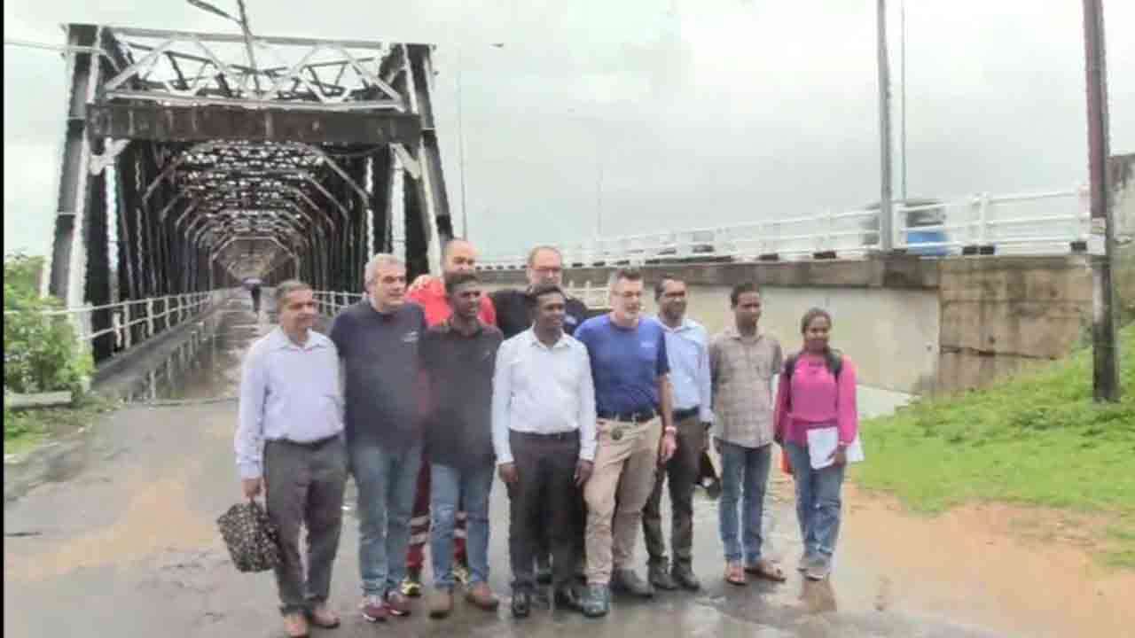 கல்லடி பாலத்தின் தரம் தொடர்பாக ஆய்வு!