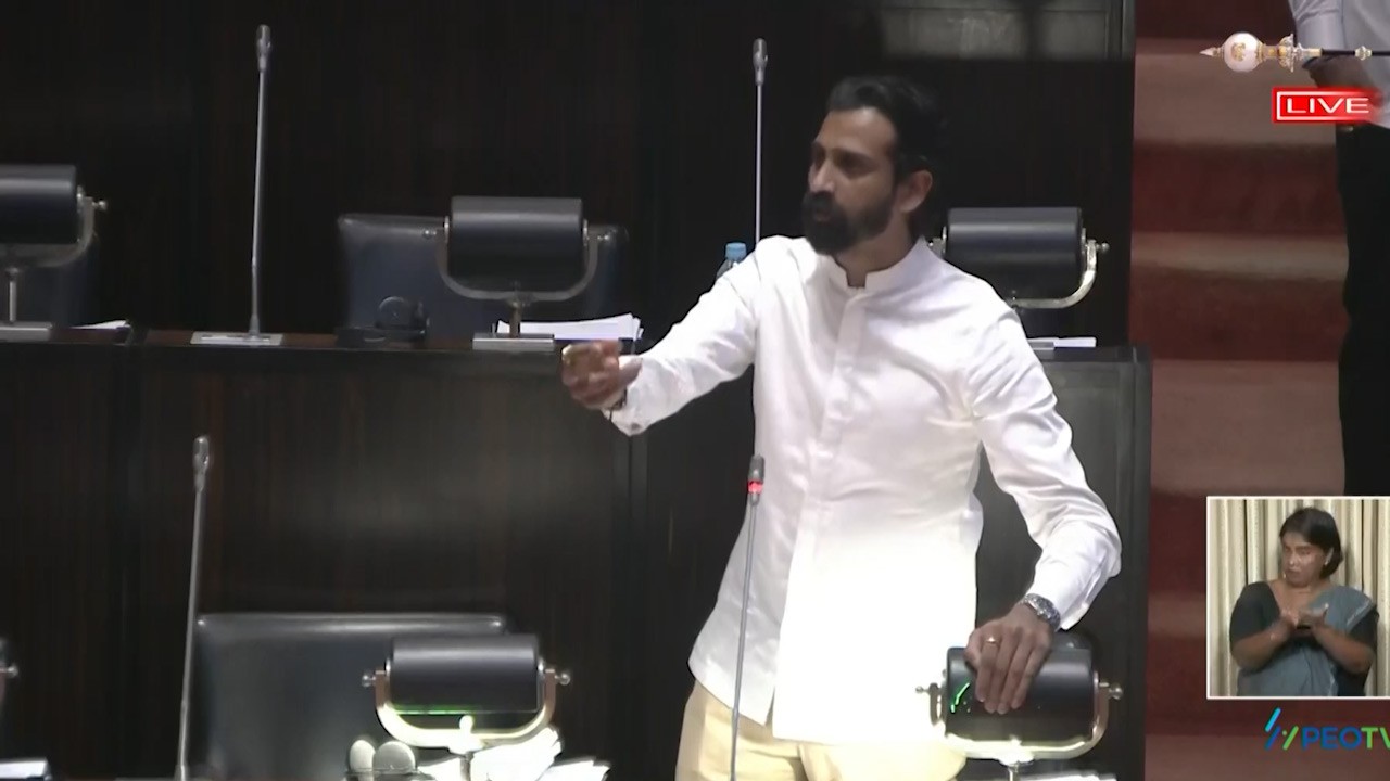 பாராளுமன்றில் ஜீவன் தொண்டமான்!