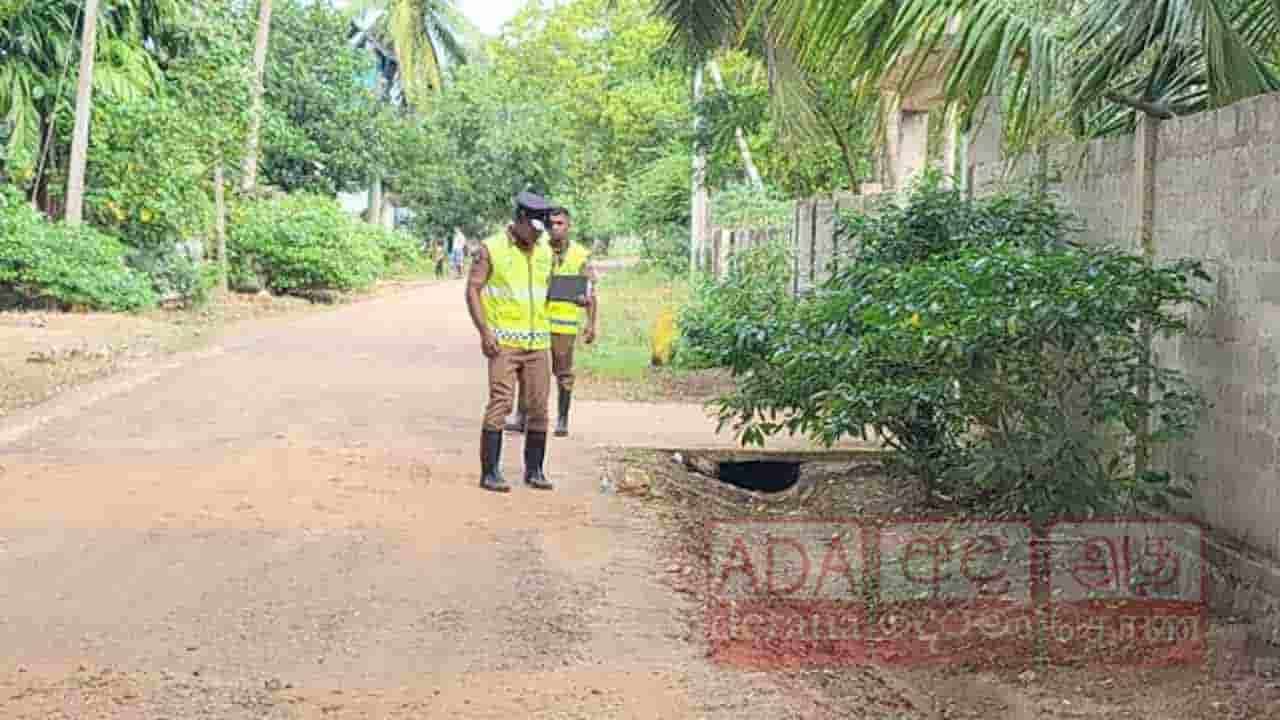 சட்டவிரோத மணல் ஏற்றிச் சென்ற டிப்பர் மீது துப்பாக்கிச் சூடு!