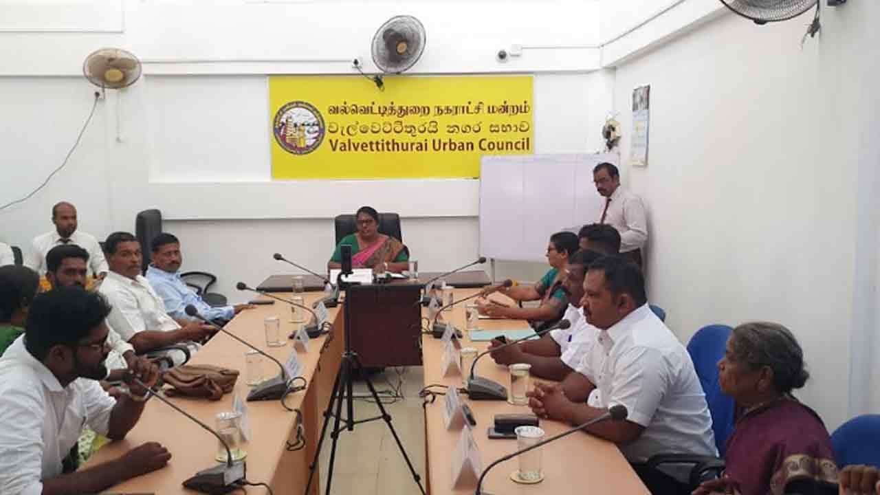 வல்வெட்டித்துறை நகர சபையின் புதிய தவிசாளர் தெரிவு