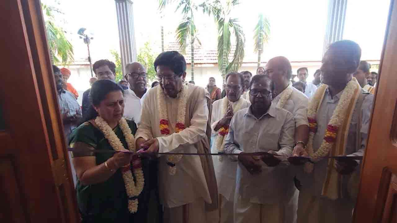 'சிவபூமி திருவாசக அரங்கம் மண்டபம்' திறந்து வைப்பு