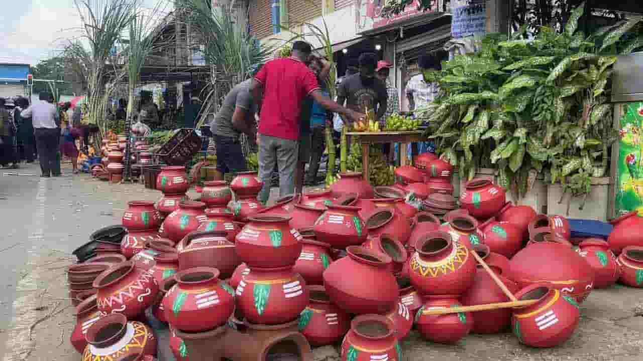 திருநெல்வேலி சந்தியில் சூடு பிடித்துள்ள தைப்பொங்கல் வியாபாரம்! 