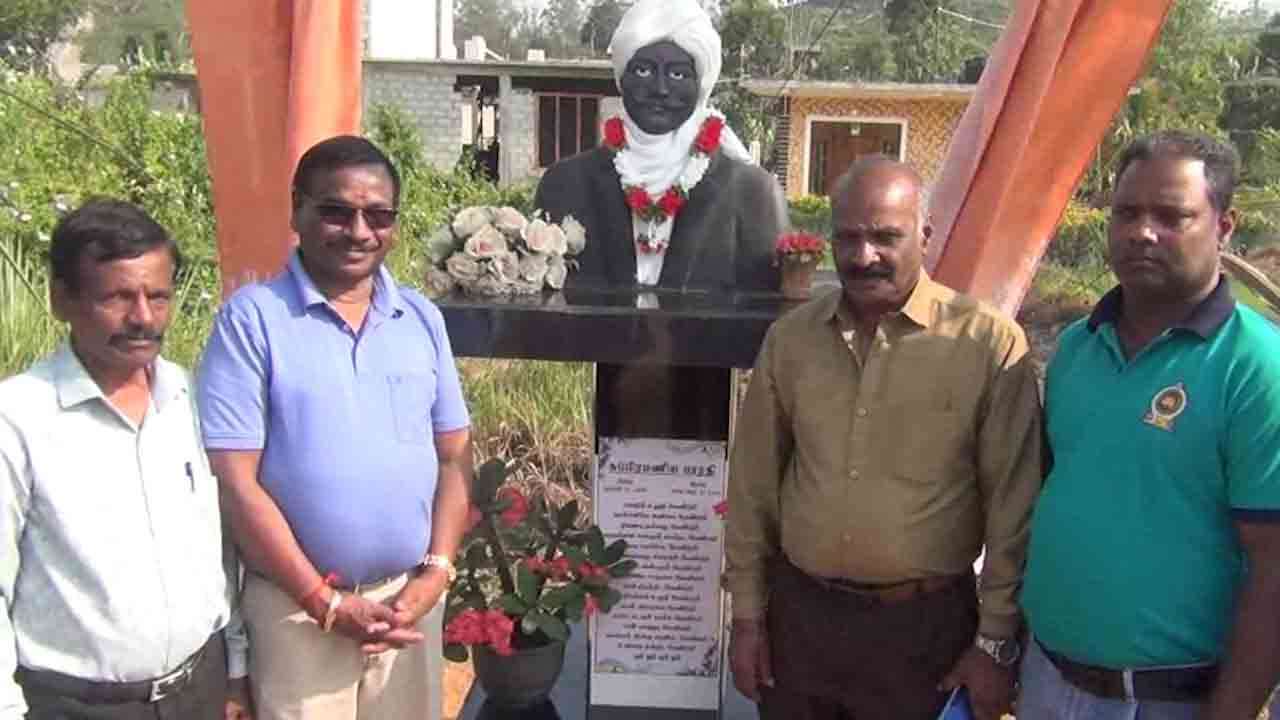 ஜெயபிரேம் கார்டனில் மகாகவி பாரதிக்கு சிலை திறப்பு!