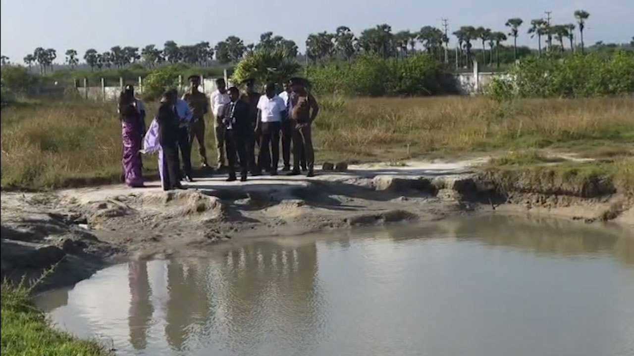 செம்மணி புதைகுழியில் தேங்கியுள்ள நீரை அகற்ற தீர்மானம்!