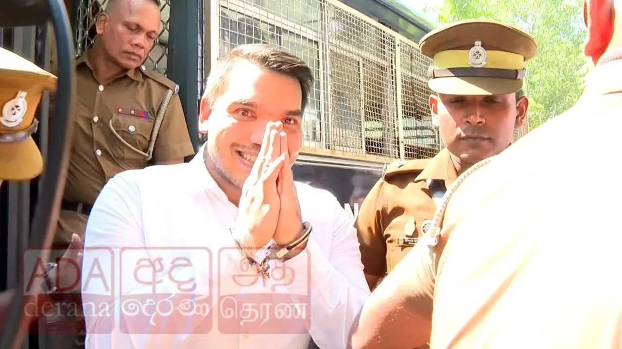 நாமல் ராஜபக்‌ஷவுக்கு மீண்டும் விளக்கமறியல் 