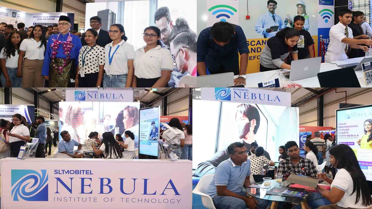 SLT ‑ MOBITEL Nebula Institute of Technology இனால் EDEX Mid‑Year Expo 2026 இல் தொழில்நிலையில் கவனம் செலுத்தும் கல்வித் திட்டங்கள் வெளிப்படுத்தப்பட்டிர