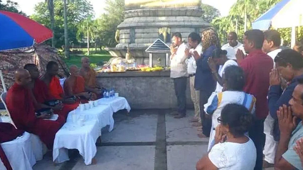 ஞானசார தேரரை விடுவிக்கக் கோரி தேரர்கள் 9ஆவது நாளாக  சத்தியாகிரகம்