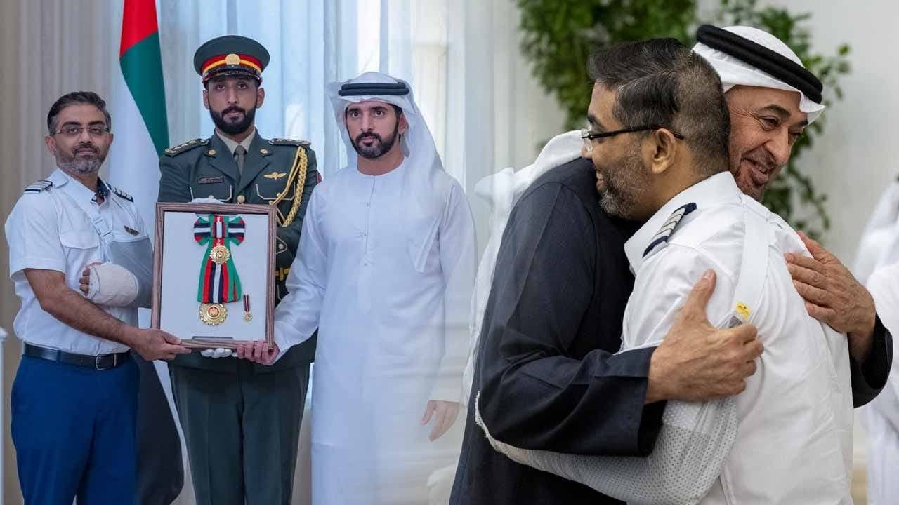 விமானி  ஸ்மித் மச்சாருக்கு  ஐக்கிய அரபு இராச்சியத்தின் உயரிய விருது!