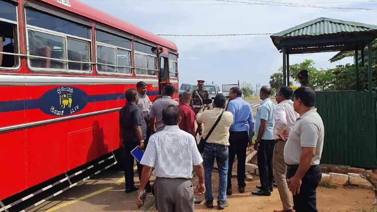 காங்கேசன்துறை - பலாலி இடையிலான அரச பேருந்து சேவை ஆரம்பம்
