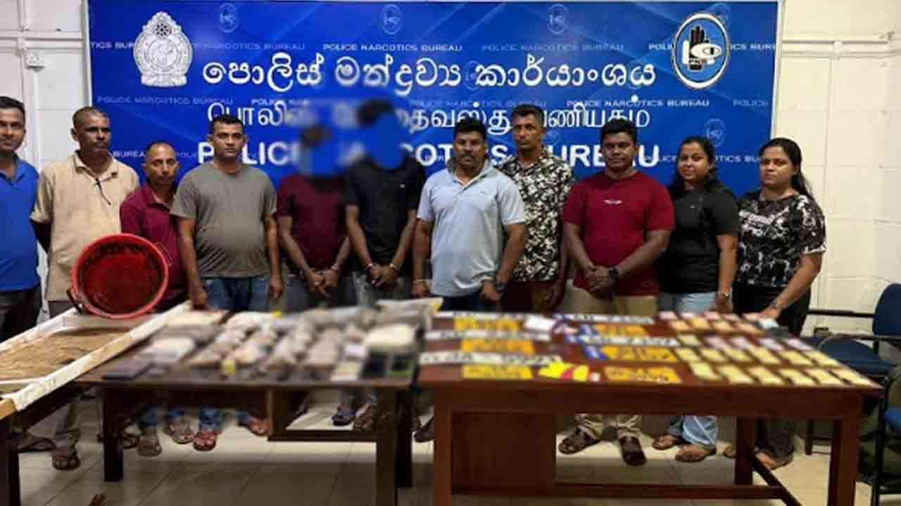140 மில்லியன் மதிப்புள்ள போதைப்பொருட்கள் கைப்பற்றல்