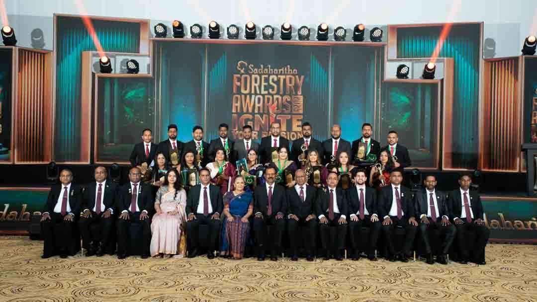 சதாஹரித வனவியல் விருதுகள் 2025 நிகழ்வில் உச்ச விற்பனைப் பெறுபேறுகளை ஈட்டியவர்களுக்கான கௌரவம்
