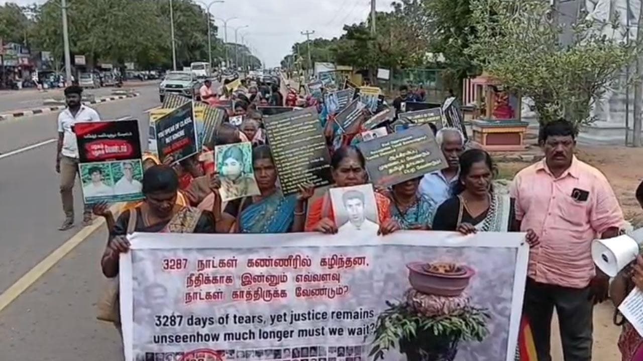 வலிந்து காணாமல் ஆக்கப்பட்டோரின் உறவுகளின் போராட்டம்!
