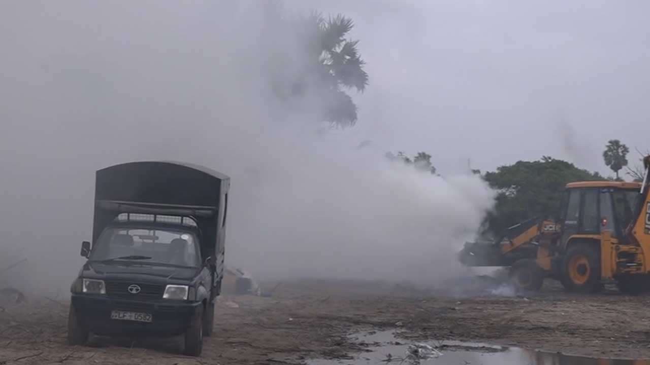 1000 கிலோகிராம் கஞ்சா தீயிட்டு அழிப்பு
