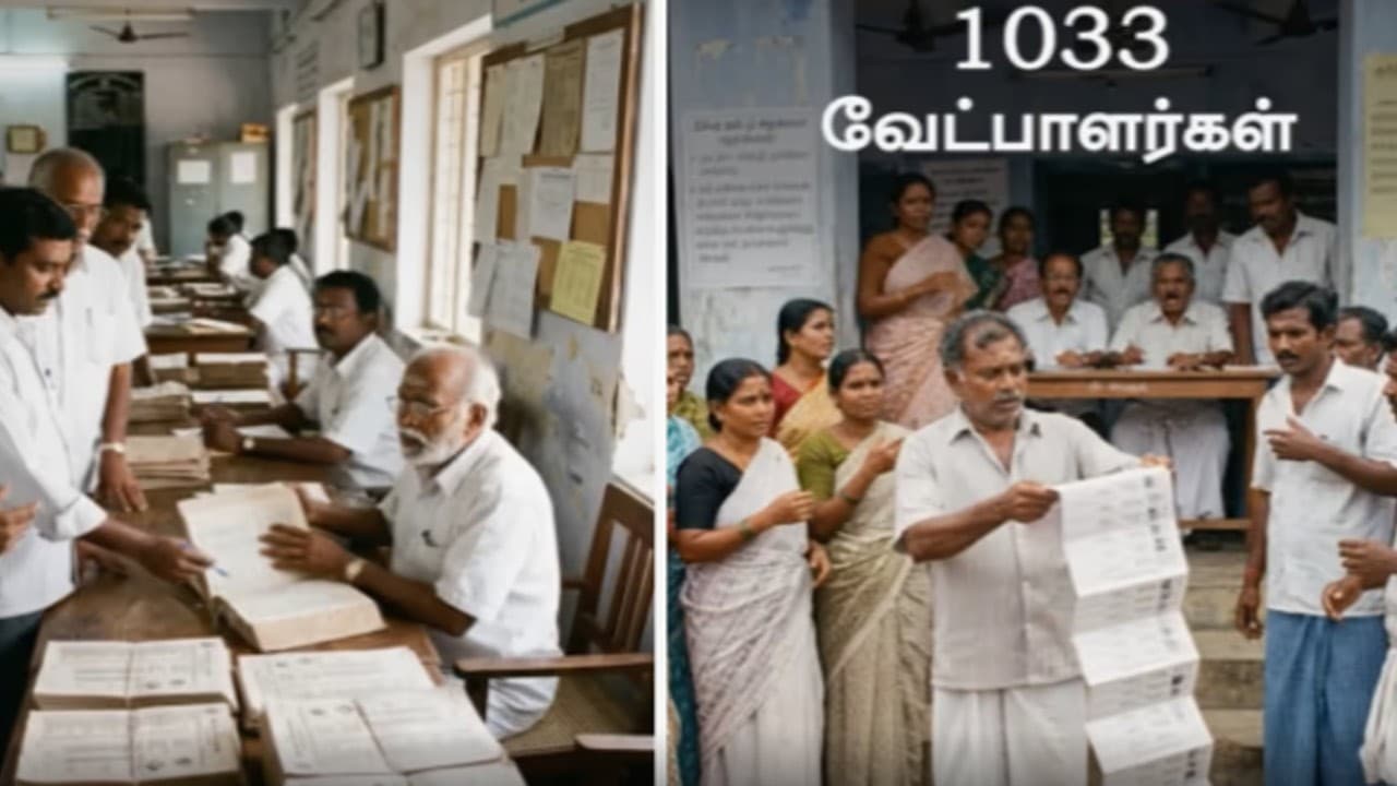 ஒரே தொகுதியில் 1033 வேட்பாளர்கள் போட்டி!