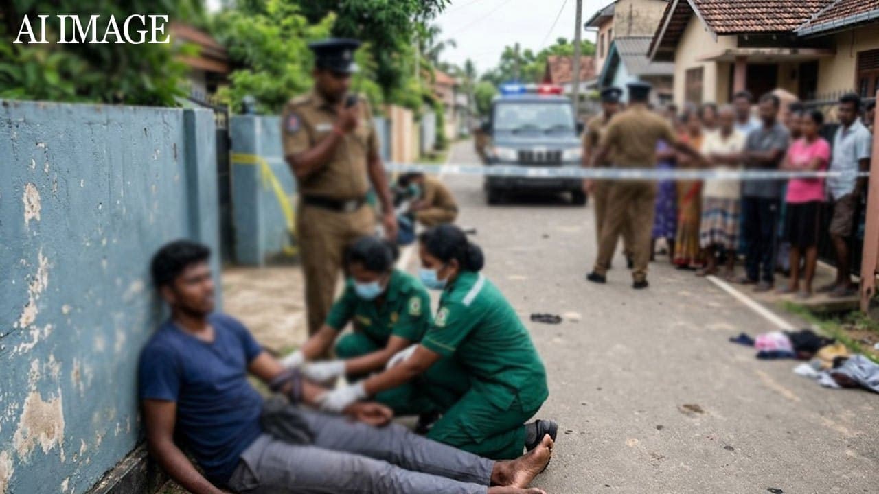 யாழில். கத்திக்குத்து - இளைஞன் படுகாயம்